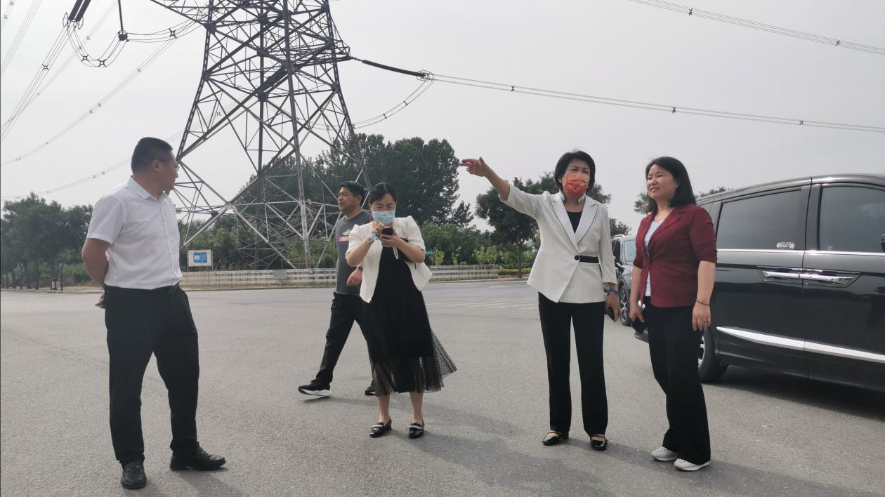 开封市祥符区领导调研开封工商职业学院项目建设情况