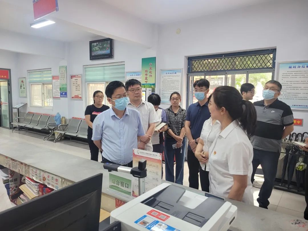 安阳市北关区委书记李富生调研五星支部创建工作