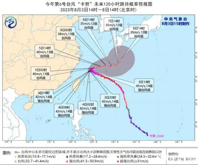 “卡努”将加速向东北方向移动，什么力量让它大转向