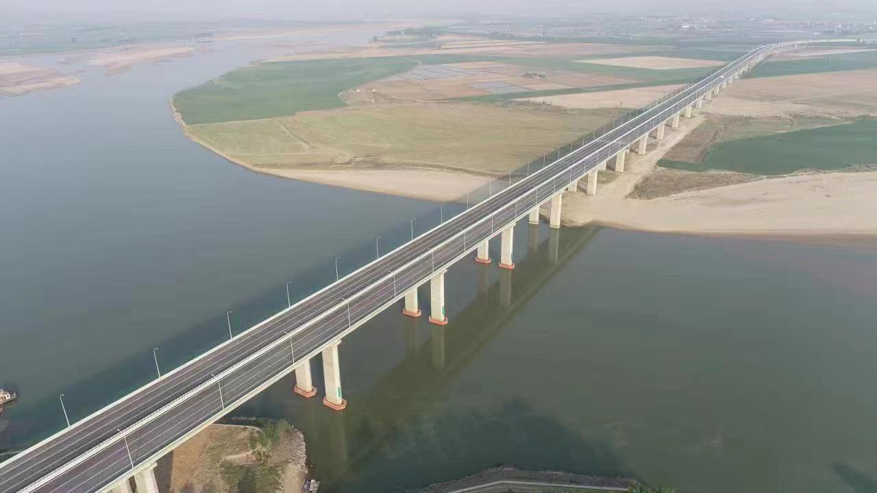 全长3007米！国道207孟州至偃师黄河大桥试通车