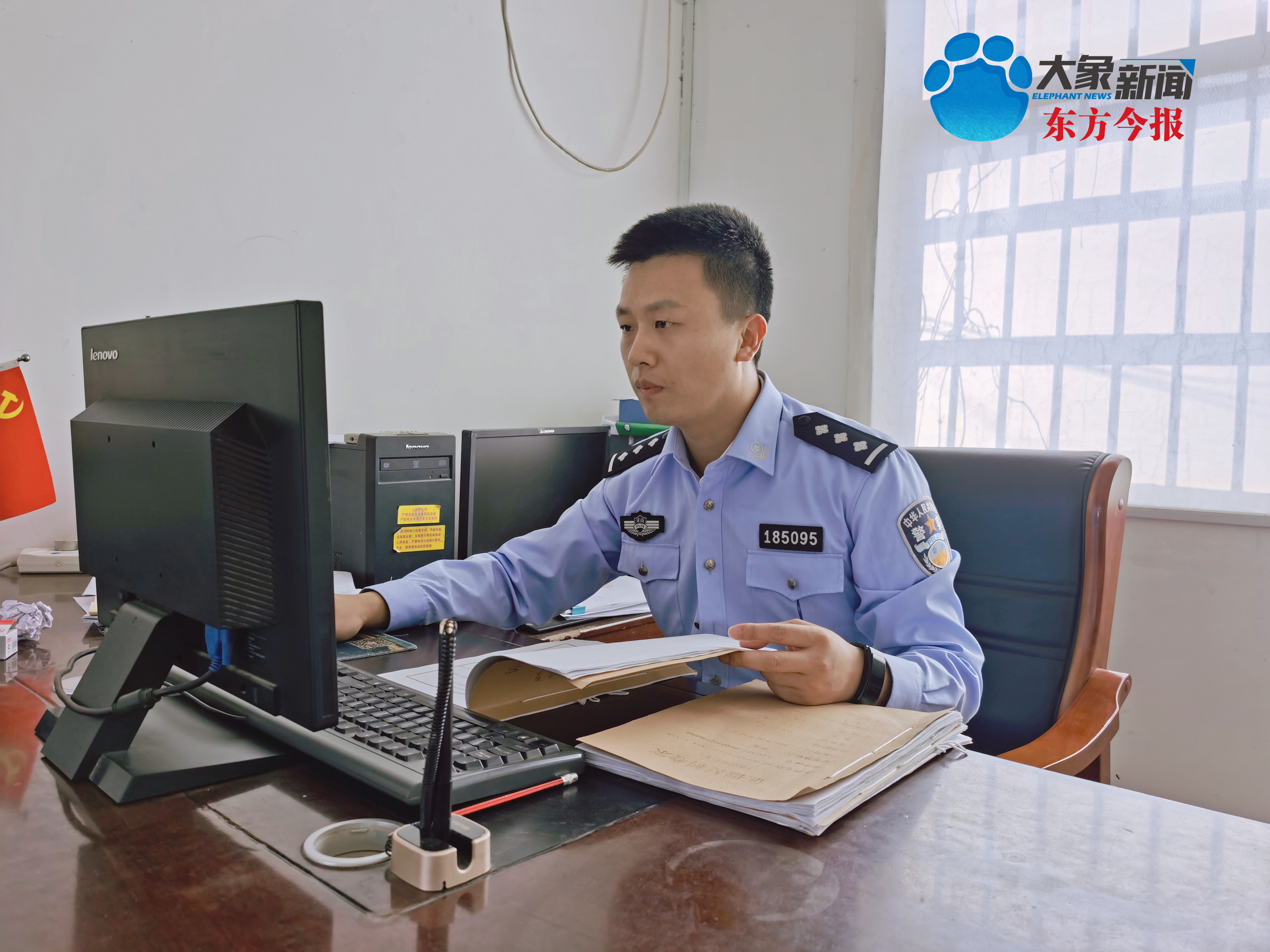 淮滨县公安局台头派出所民警唐衔赫让青春在警营和乡村振兴中闪耀