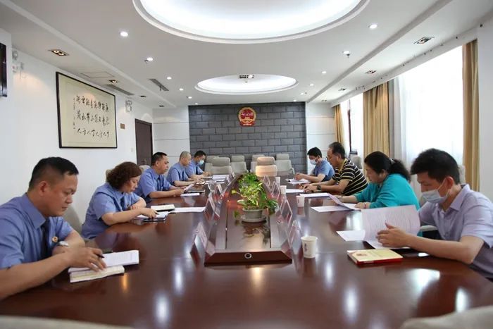 安阳市纪委监委派驻安阳市人民检察院纪检监察组到龙安区检察院开展