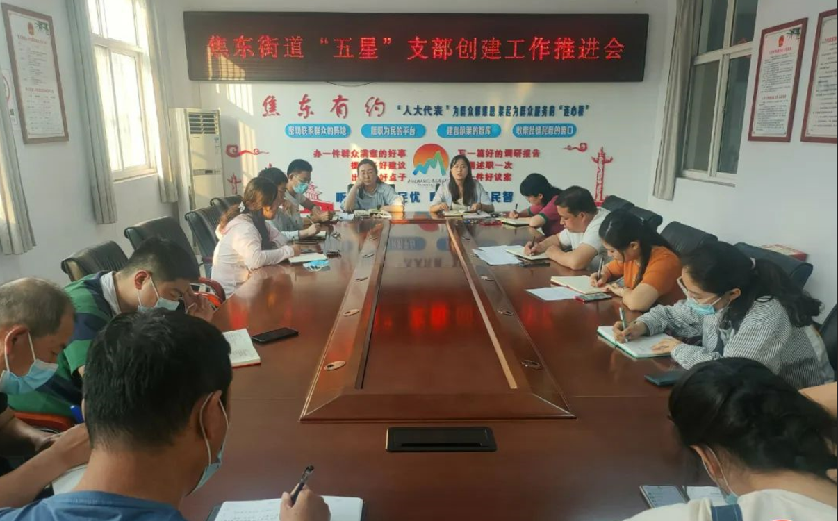 焦作山阳区焦东街道：“四字诀”助力“五星”支部创建走深走实