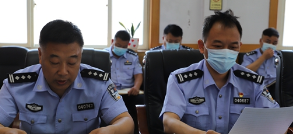 安阳市公安局北关分局召开“全国公安机关爱民模范”王陆山交流座谈会