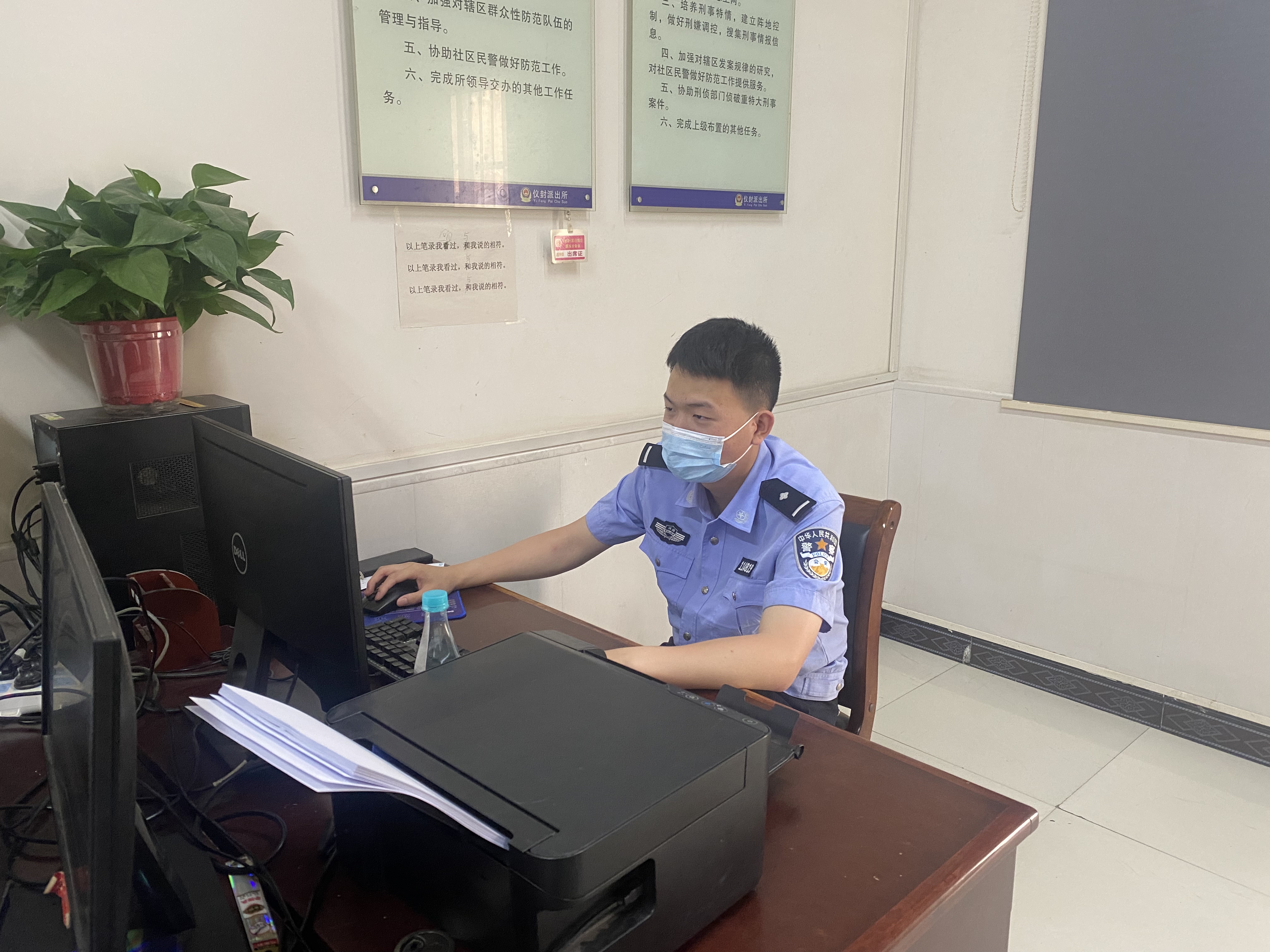 兰考民警雷光辉以青春之名许藏蓝荣光