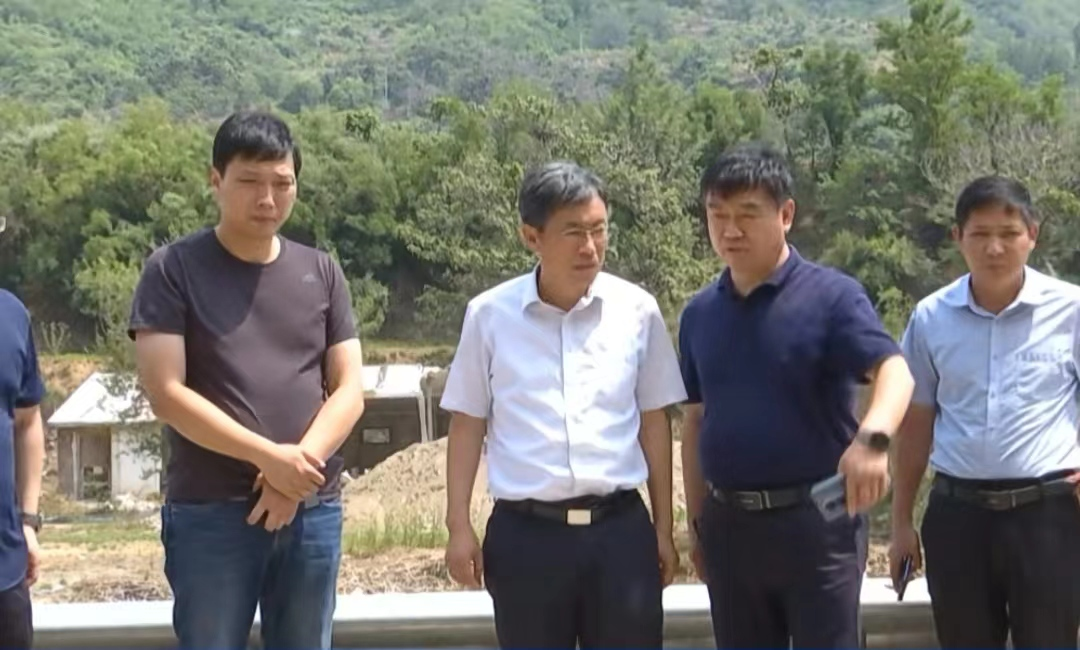 安阳市龙安区委副书记区长李军光调研督导防汛工作