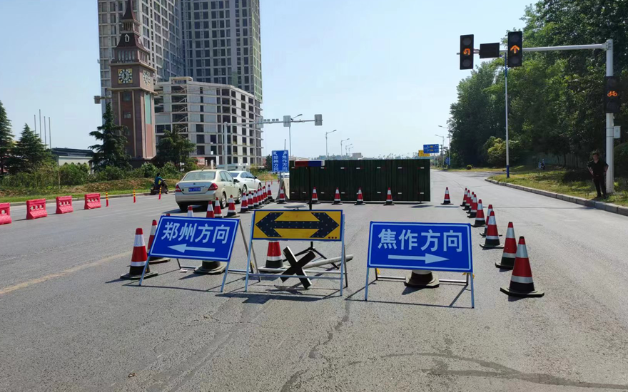新乡平原新区交警最新提醒！老107国道黄河大桥南北方向实行半幅通行，请绕行！