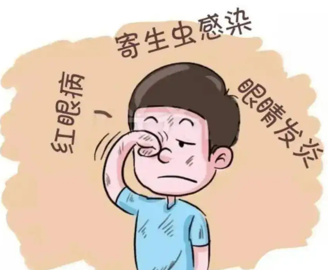 2勤洗手,不要用脏手揉眼睛,看电视,计算机等电子产品时间不宜过长