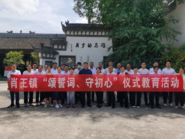 信阳市平桥区肖王镇开展庆祝建党101周年教育实践活动