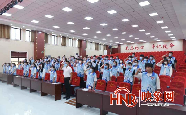 驻马店市正阳县2022年“翼展计划”大学生社会实践活动启动仪式举行