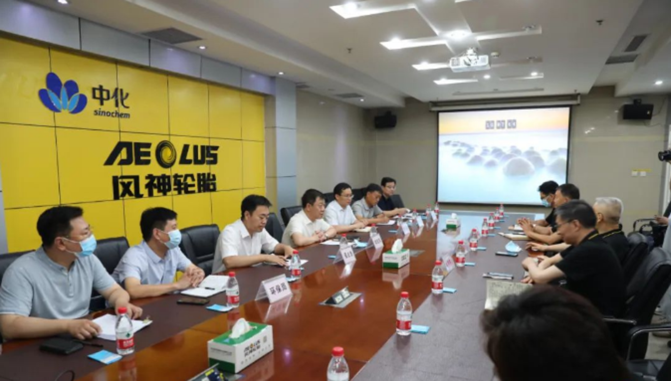 焦作市山阳区委书记李培华走访调研风神轮胎股份有限公司