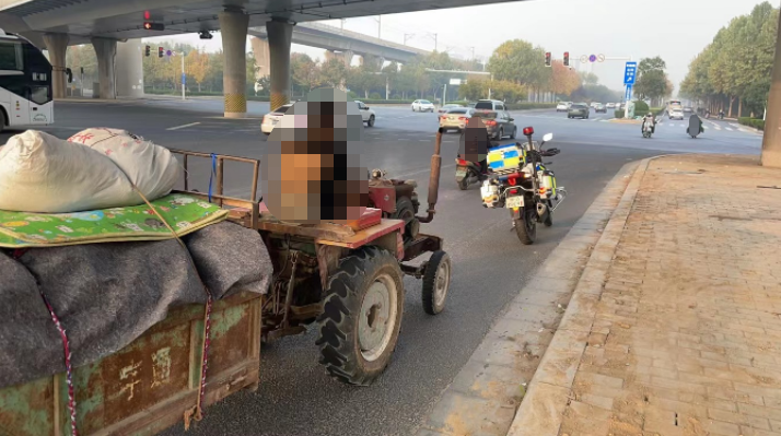 河南交警明确进城卖瓜菜车辆误入限行区不予处罚