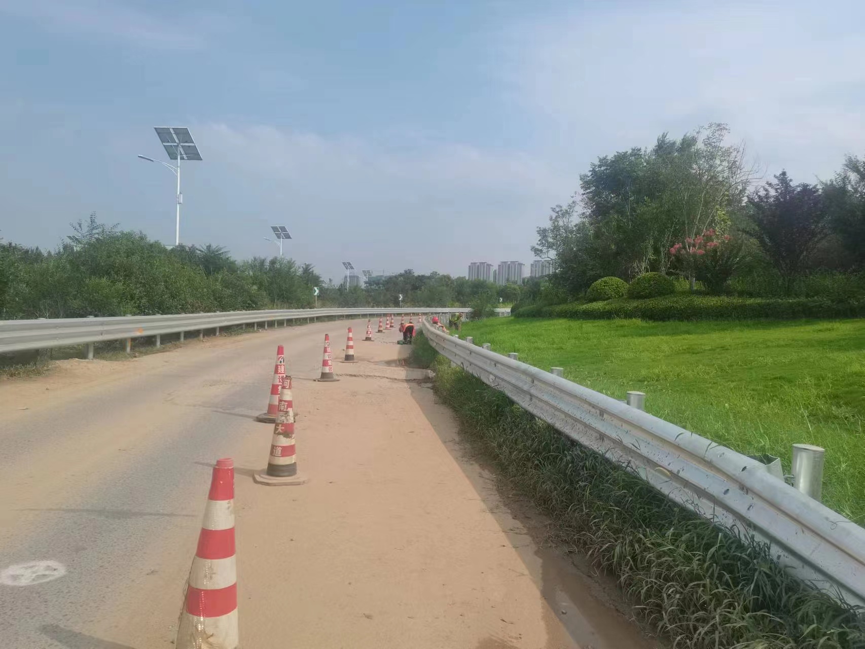 注意！郑州绕城高速K10-K41正在施工 通行请小心