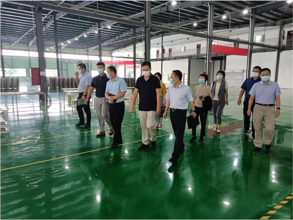 中国镁协到鹤壁开发区海骊镁合金轻量化装备产业园走访调研