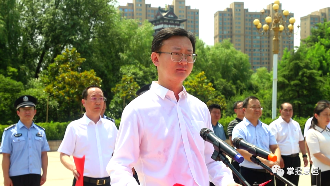 商丘夏邑以最高礼遇迎接支援民权的公安医务人员凯旋