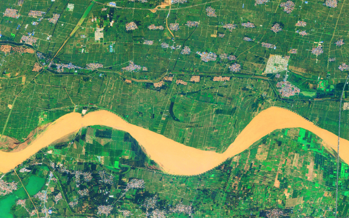 “河南一号”卫星拍摄的黄河、郑州东站长什么样?