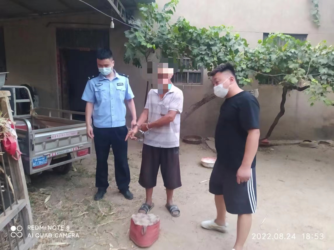 尉氏县公安局张市派出所破获一起入户盗窃案件