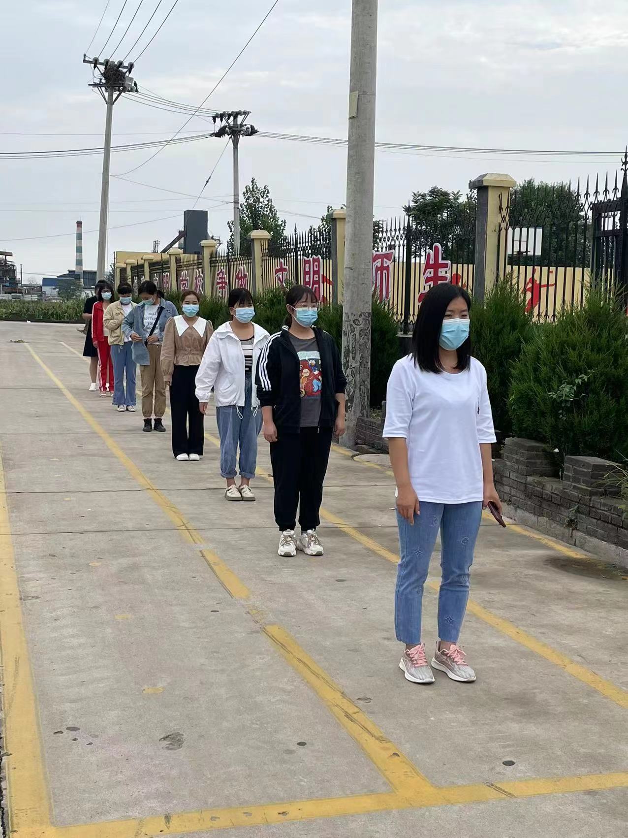 安阳市殷都区水冶镇天池小学开展疫情防控应急演练