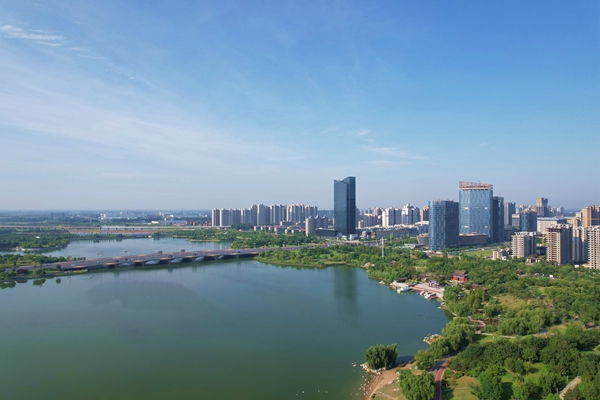 图集丨初秋的开封黑岗口调蓄水库