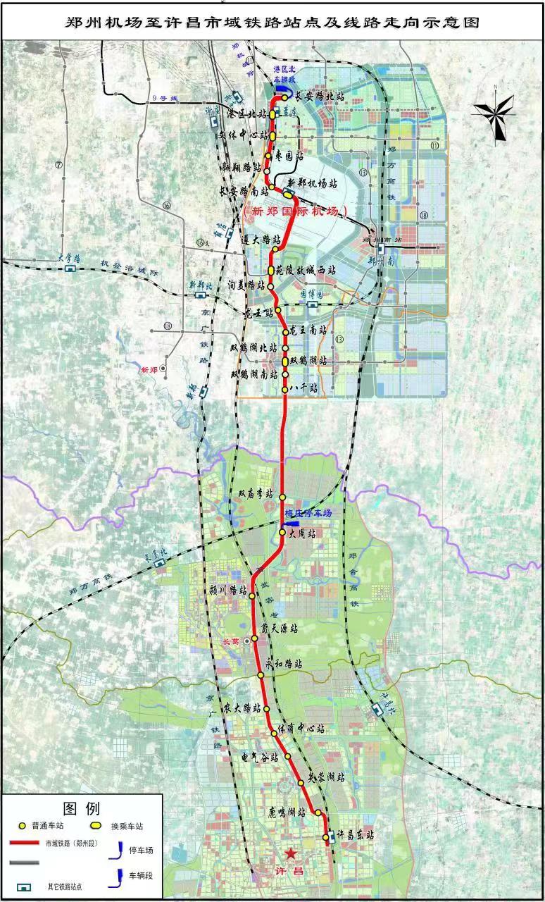 许昌城际铁路规划图图片