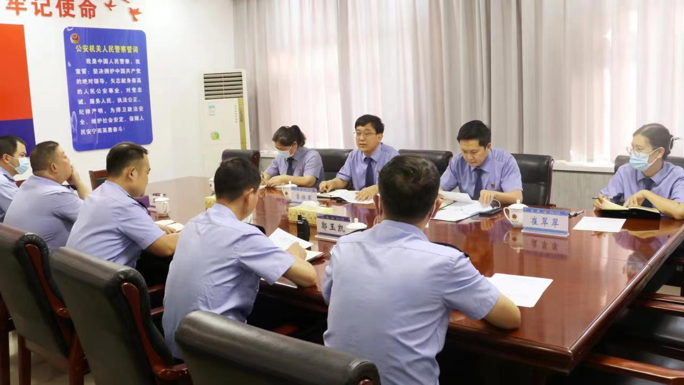检警会商 提升办案质效 鹤壁市鹤山区人民检察院赴区公安分局调研