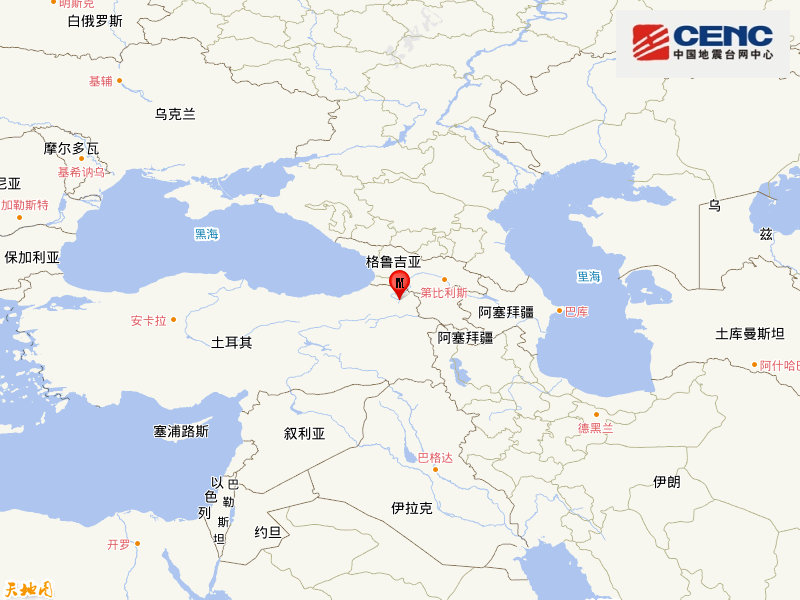 土耳其发生5.0级地震 震源深度10千米