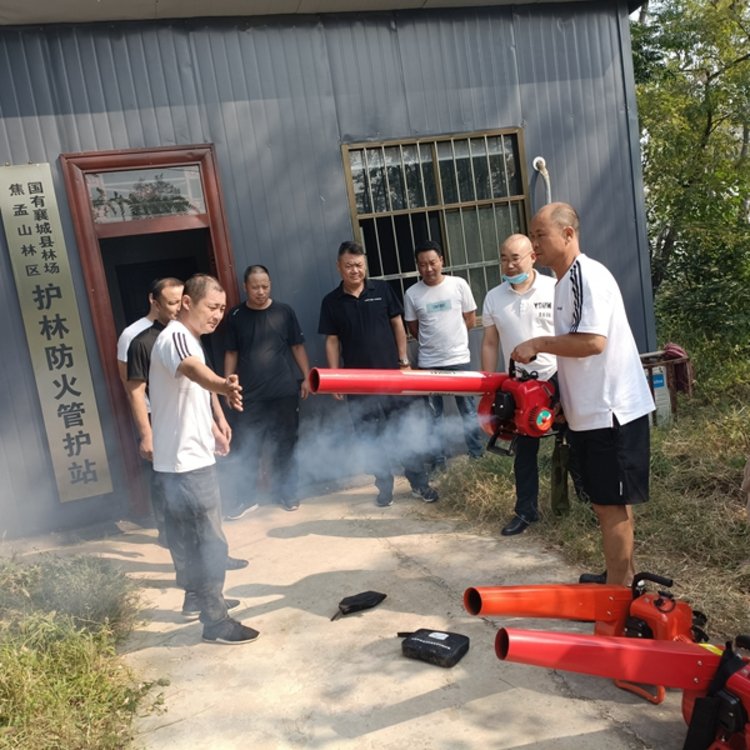 襄城县自然资源局未雨绸缪开展森林防火设备维护保养工作