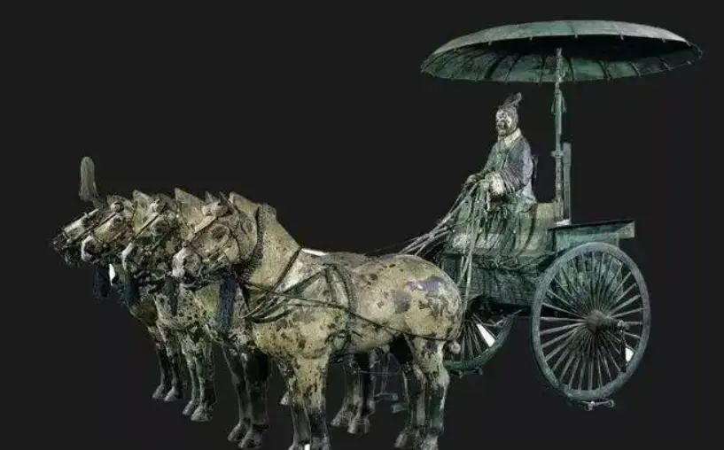 史书记载天子驾六为啥秦始皇的座驾是四驾车