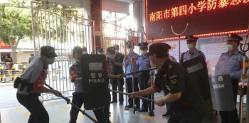 南阳市卧龙公安：三个“强化”用心守护平安校园