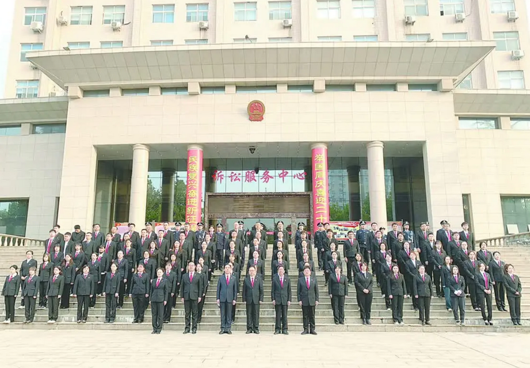 焦作市山阳区法院：为民谱新篇！首执案件结案率从“拖不动”到“坐火箭”