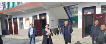 西峡县委组织部领导到石界河镇调研软弱涣散村党组织整顿工作