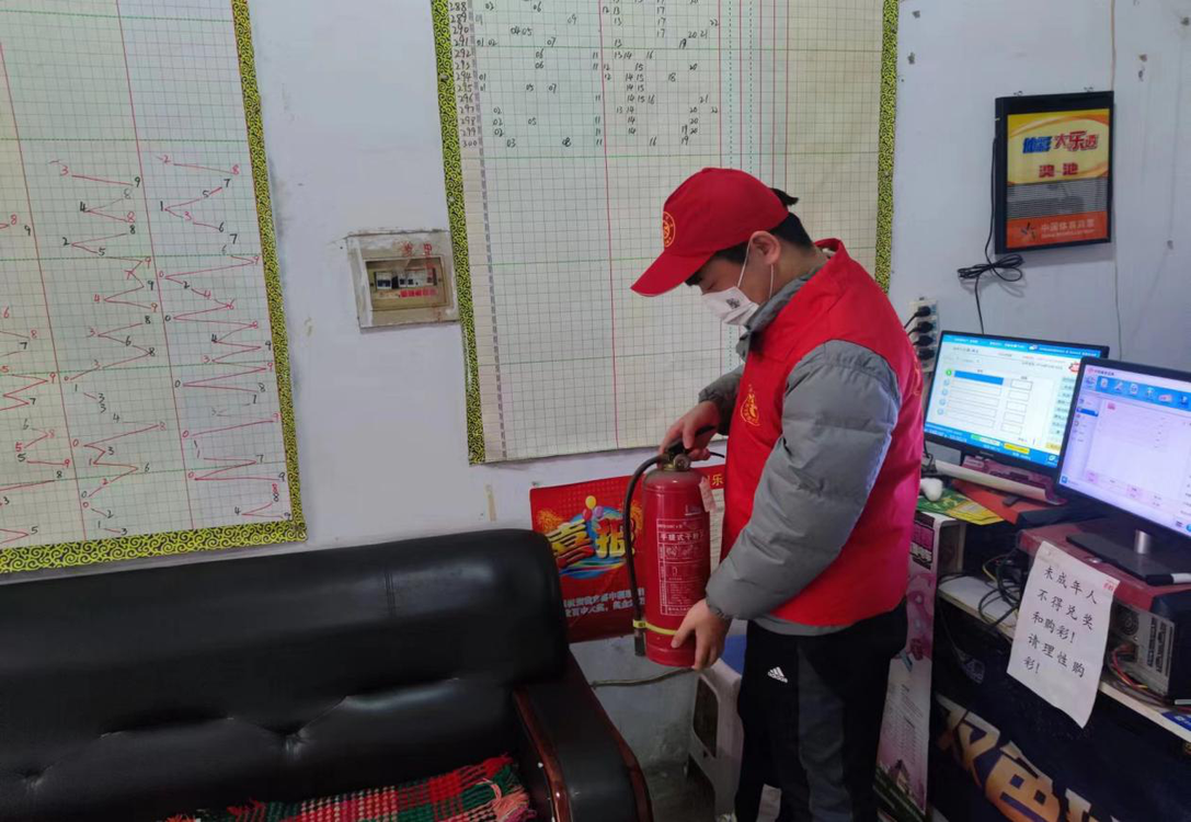 防疫防火两不误！鹤壁经济技术开发区渤海路办事处筑牢安全“双防线”