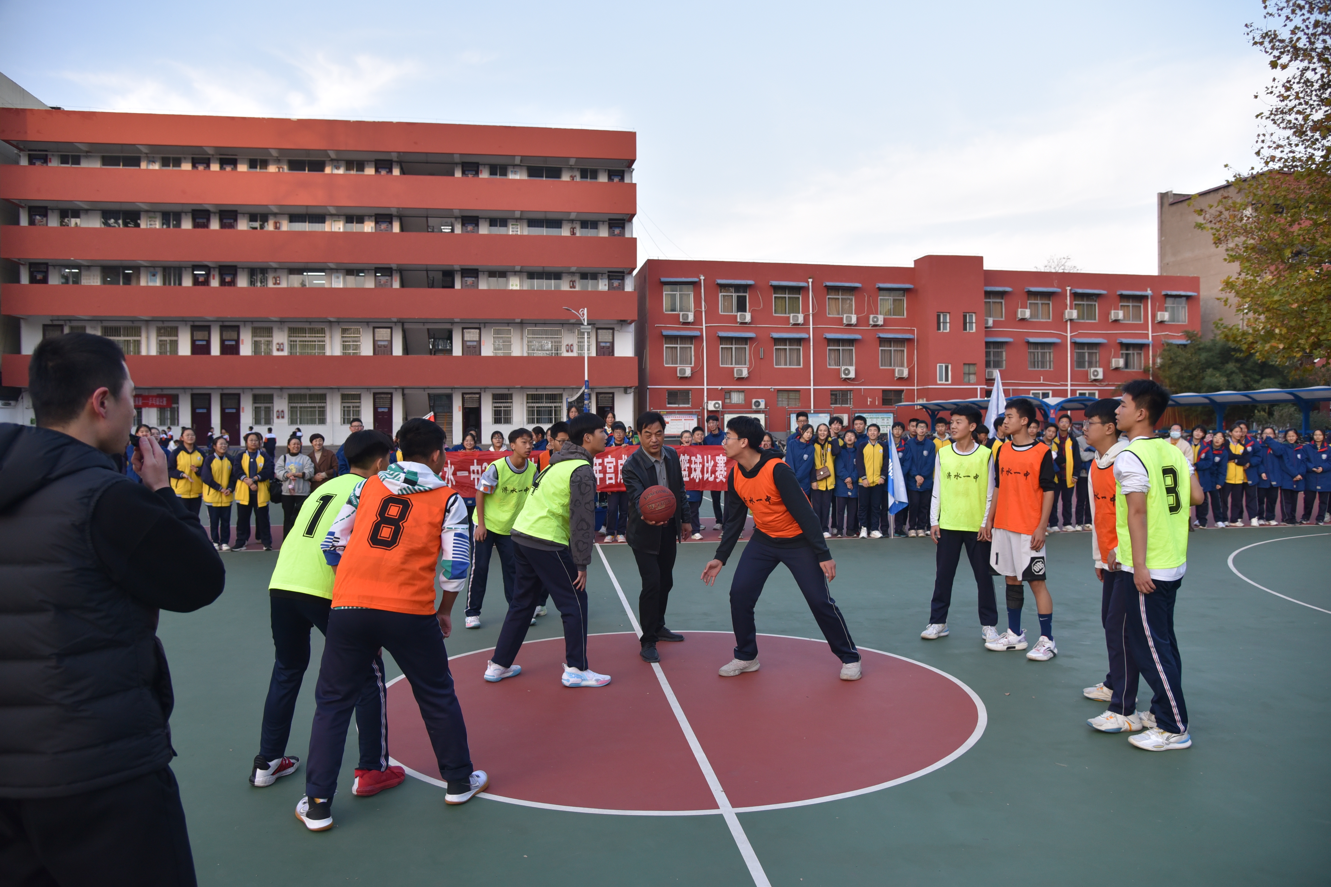 比赛搭擂台健康向未来济源济水一中举行2022校园体育节