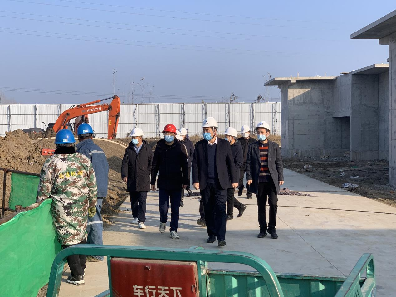 息县城建指挥部召开省重点项目淮河供水工程项目工作协调会