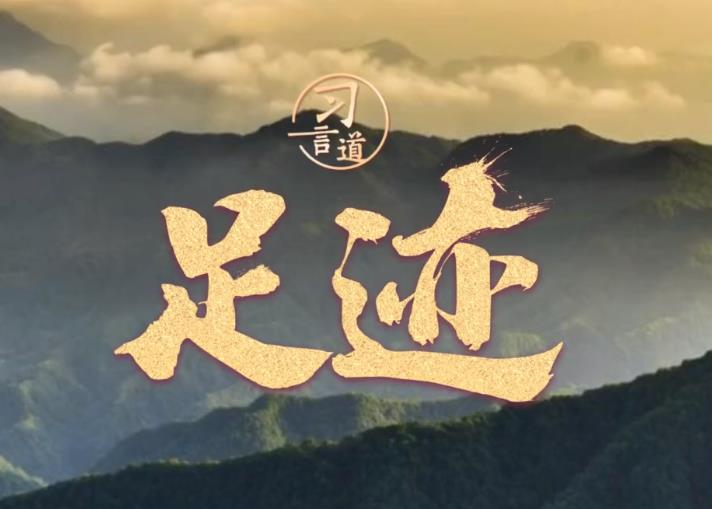 习言道 | 足迹