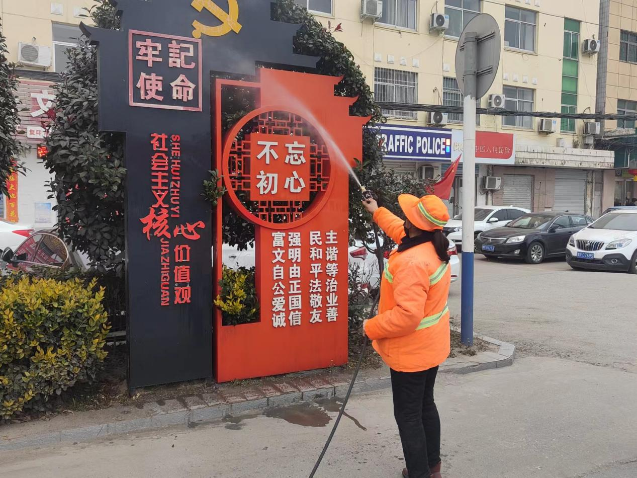 南阳市卧龙区王村乡：攻坚行动坚如铁 美化家园度双节