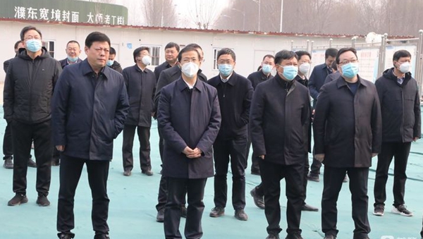 濮阳市2022年第四季度开发区高质量发展暨“三个一批”项目观摩团莅临华龙区观摩指导