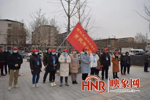 开封市示范区梁苑办事处开展“我们的中国梦 文化进万家”文化活动