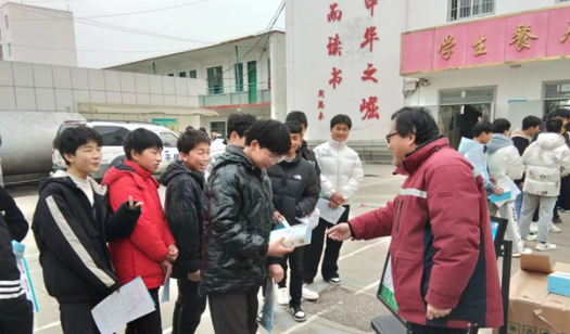 镇平县疾控中心开展结核病知识进校园活动