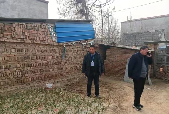 杞县沙沃乡禁种铲毒宣传踏查双推进