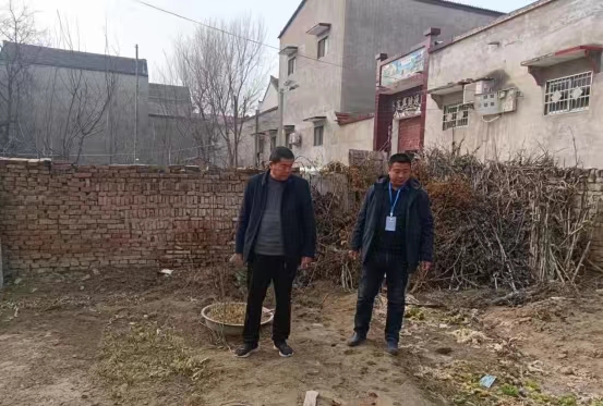 杞县沙沃乡禁种铲毒宣传踏查双推进