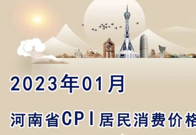 2023年1月份河南居民消费价格指数出炉