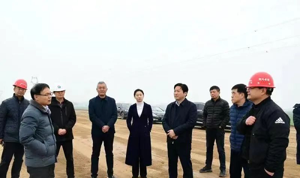 信阳市交通运输局党组书记局长王献富督导调研高速公路建设