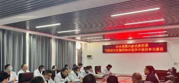 内乡县医共体优质资源下沉对口支援师岗分院卒中救治单元建设