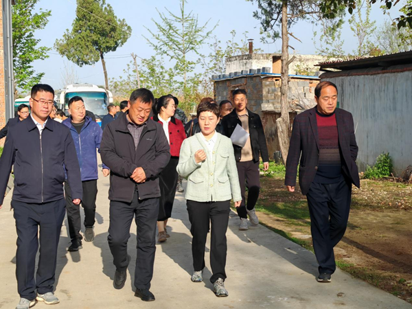 确山县石滚河镇:实地观摩找差距 现场评比促提升