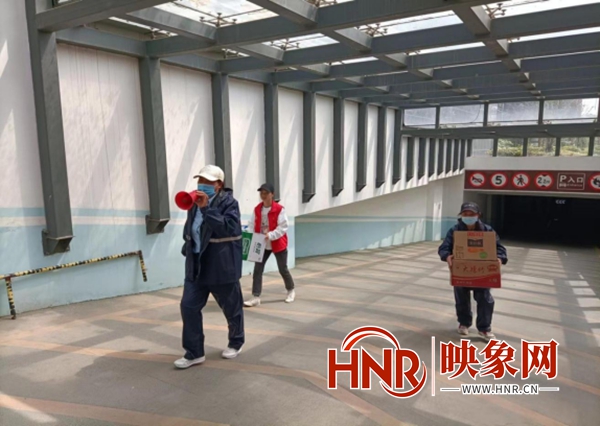 开封市示范区梁苑街道阳光社区联合金悦湾物业开展防汛演练活动