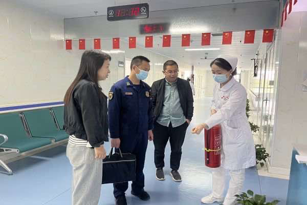 鹤壁经济技术开发区多部门联合开展医疗卫生机构、养老院消防安全检查