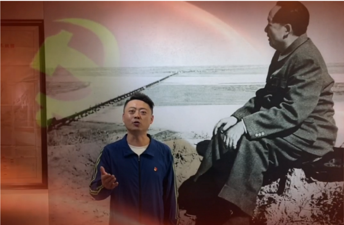 郑州水务人党史馆里诵经典