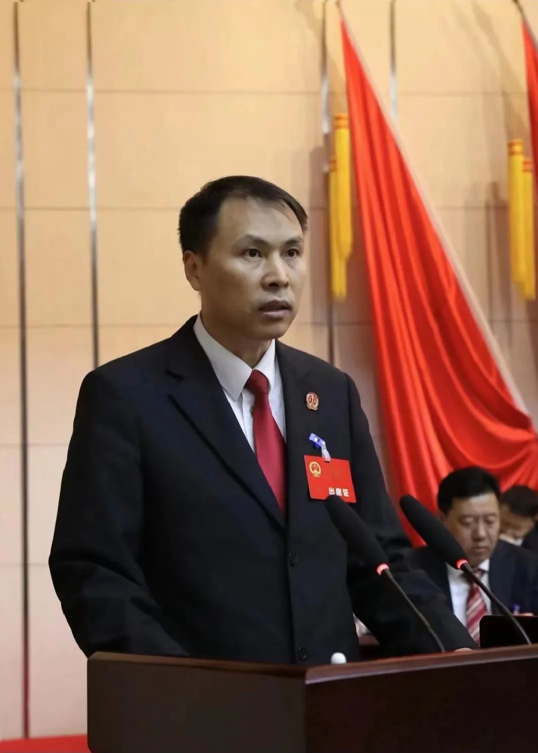 法在身边聚焦丨许昌市建安区人民法院院长苏哲向建安区二届人大第三次