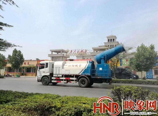 “控尘、抑尘、降尘”，沁阳市积极开展夏季扬尘污染防治专项行动